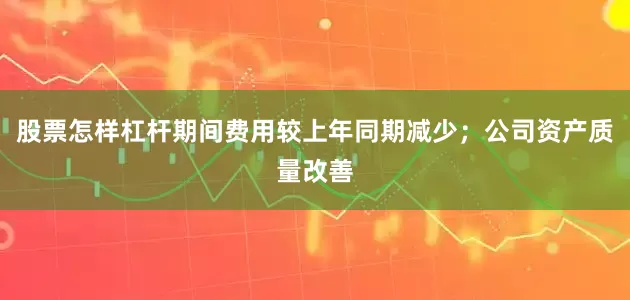 股票怎样杠杆期间费用较上年同期减少；公司资产质量改善